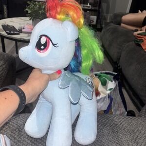 Build-A-Bear My Little Pony 16" Rainbow Dash BAB Stuffed Animal Pegasus Plush